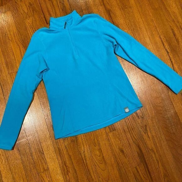 Rei Coop Quarter Zip Pullover Long Sleeve Mock Neck Size Medium - Picture 1 of 8